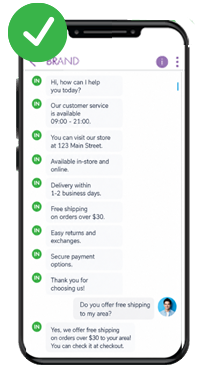 Every user reply resets the 10-message counter.