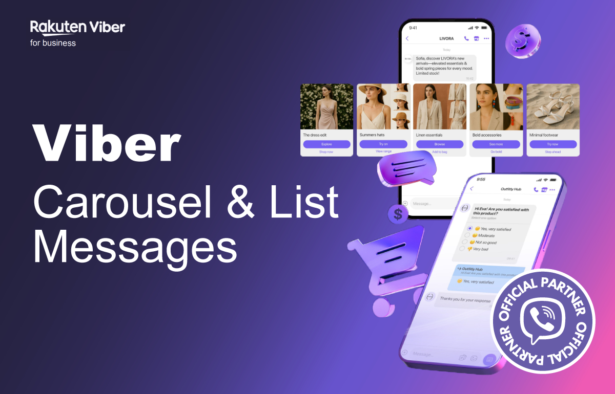 Viber Carousel &amp; List Messages: New Interactive Messaging Formats for Brands